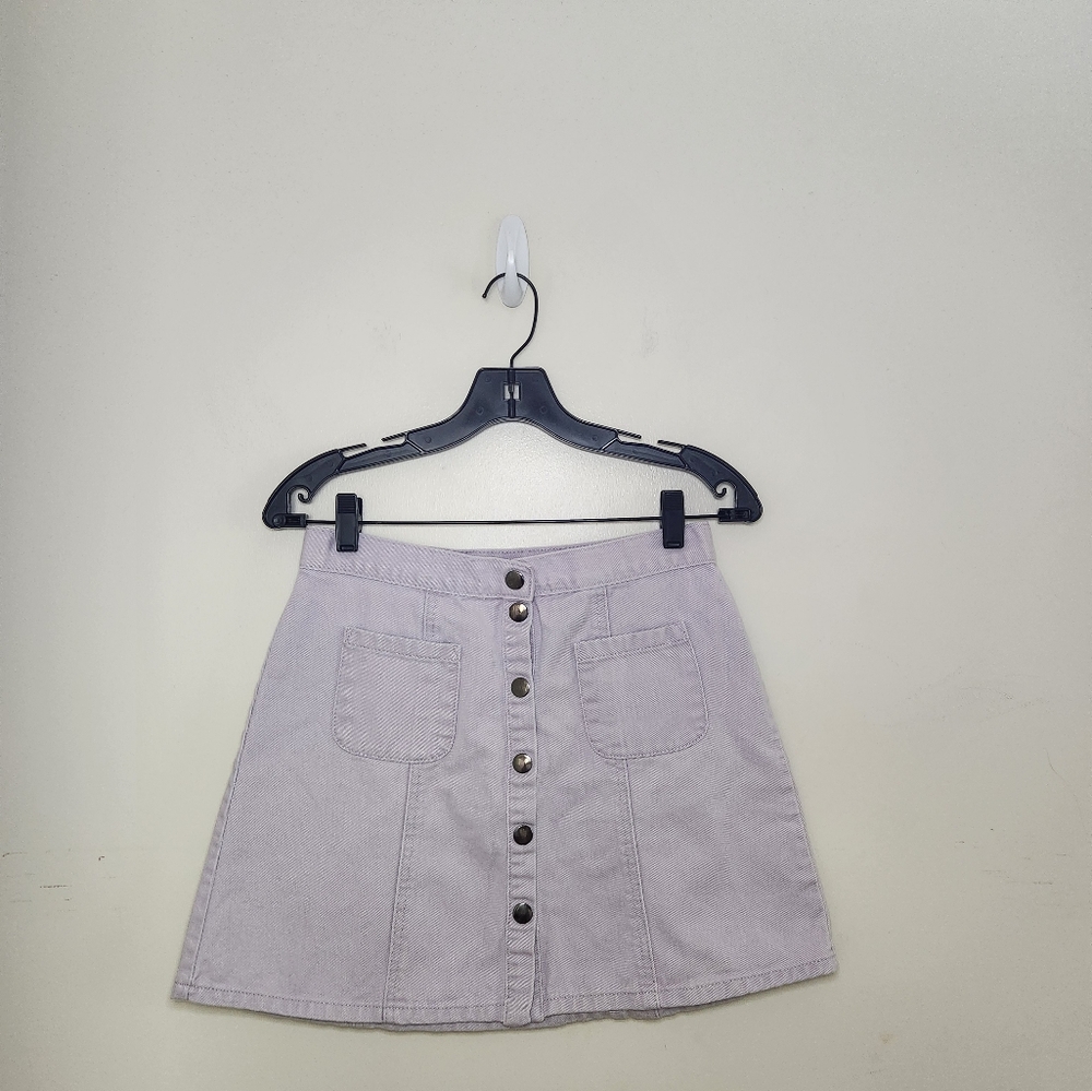 BDG Purple Denim Skirt Sz 4